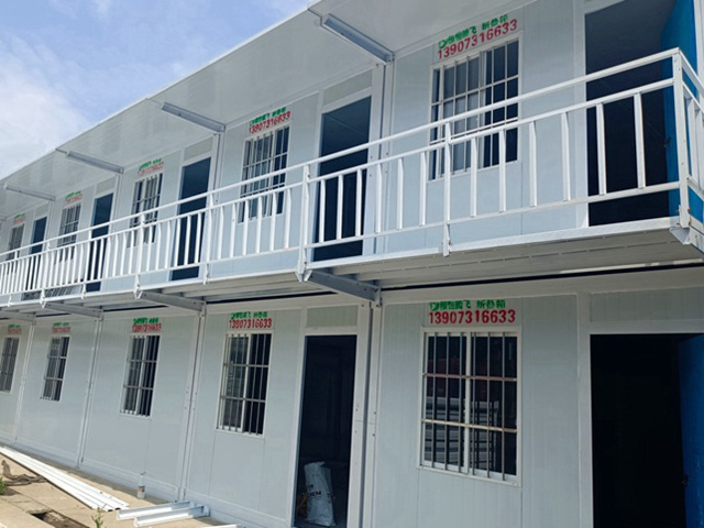 长沙岳麓区折叠集装箱租赁案例